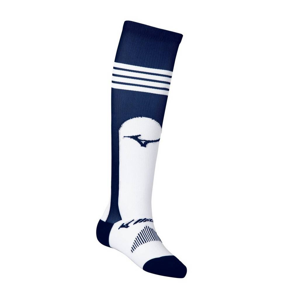 Mizuno Performance OTC Stirrup - Bayan Çorap - Lacivert Türkiye (RWTQJY-589)